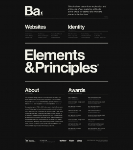 艾伦布莱克设计|元素与原则™网页设计，网站，CSS，HTML格式，设计，摄影，插图，灵感