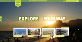 巴西IntoBrazil是一个硕士学位的设计师佩德罗！这个网站允许用户创建一个虚拟的旅游经验，巴西和探索旅游城市。