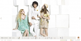 UNITED ARROWS2011春夏男女装服饰网站。