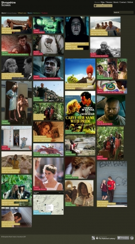美国Shropshire Screen农村数字影院网站。