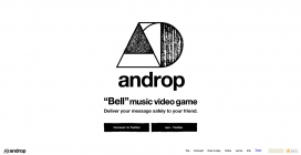 日本androp钟的音乐视频游戏