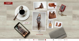 法国comptoir des cotonniers秋/冬2011-2012年收集，时尚时装服装网站。