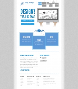 国外Sleek Design网页设计网站。获得最佳创意网页设计，平面设计