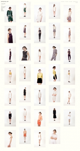 澳大利亚墨尔本dressup女性品牌服饰时装网站。SS11/12|换装 - 斯蒂芬妮唐尼