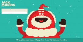 圣诞快乐，新年快乐！瑞典Jack Morris卡通节日庆祝网站。