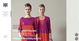 德国RIANI时尚艳丽女装服饰网站。
