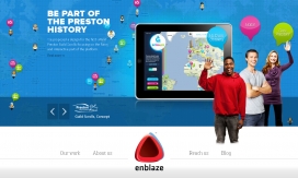 美国ENBLAZE-创意数码集体！enblaze是一个创造性的机构，一个数字的现象。美丽的设计和新媒体技术，在创新领域的耀斑