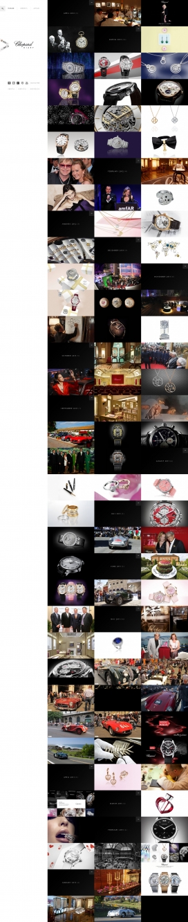 萧邦Chopard精致手表腕表产品网站。