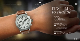 国外marc coblen机械石英手表腕表展示网站。