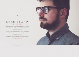 Luke Beard设计师个人官方网站。目前正在设计和建设Hipstamatic伟大的网页事情。以前我设计，并帮助建立Zerply以及各种Themezilla的主题。