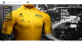 黄色领骑衫的历史-韩国公鸡体育运动服装产品展示！SPORTIF2012年环法自行车赛赞助商