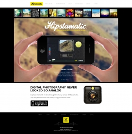 Hipstamatic是一个摄影公司，旨在激励世界生活变得更加漂亮，创造性！