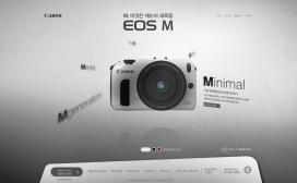 佳能canon-EOS-M数码相机产品展示！