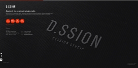 德国Dession设计工作室网站-比较大气的背景图自由切换！