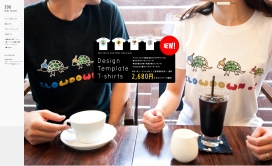 日本306丝网印刷，喷墨照片创建个性T恤衣服网站。