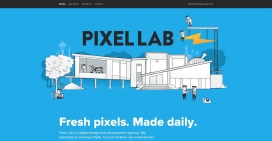 Pixel Lab像素实验室！是一个数字化设计开发机构，专门创建网络，设备和桌面应用。