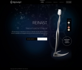 Reinast带来非凡的牙科美容护理！通过使用不同的材料和优雅的设计来打造完美的牙刷产品。
