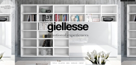 意大利Giellesse家具系统产品展示酷站！是一家不懈的追求完美，质量的家具企业。