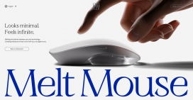 Melt Mouse-时尚现代科技电脑鼠标！